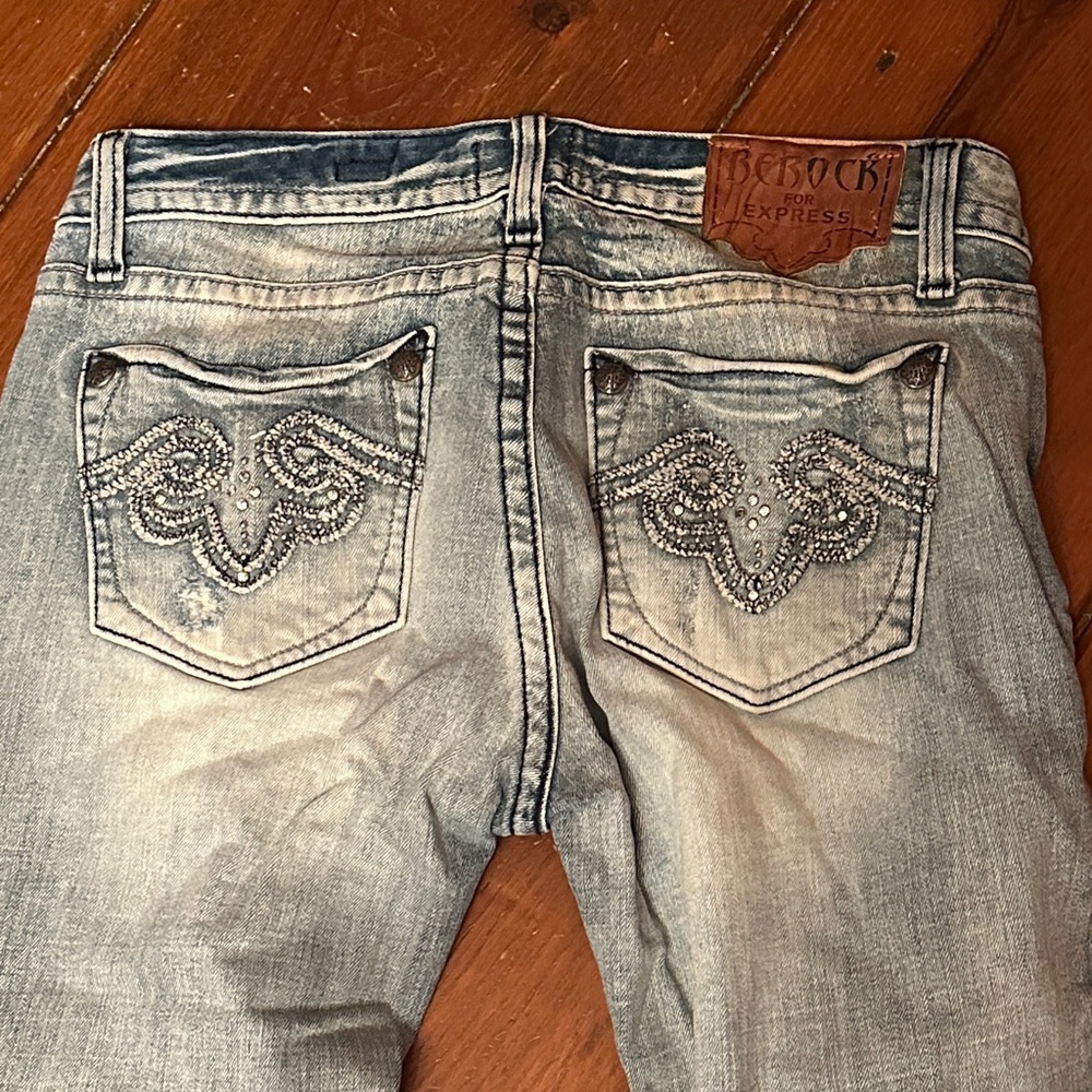 EUC express ReRock Jeans - Size 6